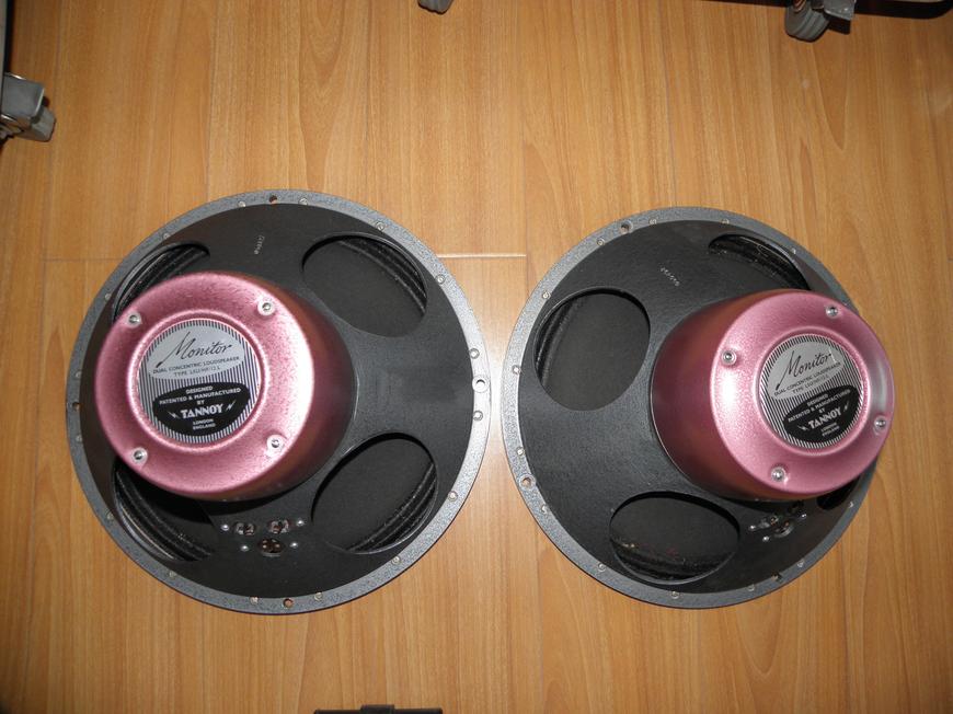 tannoy red红天朗12寸钴磁同轴原装箱一对(已售出)