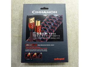 美国Audioquest线圣 AQ Cinnamon肉桂 USB 2.0线 全新威达行货