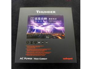 美国Audioquest线圣 AQ Thunder 雷暴电源线 2米 全新威达行货