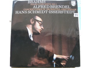 501 LP PHILIPS 英版 布伦代尔 BRENDEL 演奏勃拉姆斯第一钢协 NM/NM