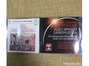 【特价341 2cd】JohannStrauss  Die Fledermans 蝙蝠·约翰施特劳斯/理查施特劳斯·查拉特斯图拉如是说《蝙蝠》