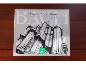 ERATO 《巴赫：管风琴作品全集》 - 阿兰Marie-Claire Alain（14cd）