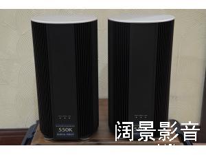 音乐传真 550K 双单声道后级功放机 原包极新