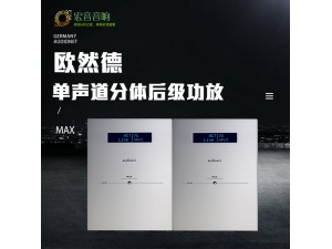 全新行货保修！德国Audionet 25周年版 MAX 后级功放