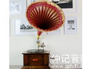 上世纪20年代Junophone gramophone英国古董手摇留声机手摇唱机