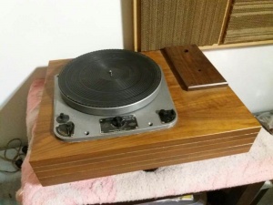 英国GARRARD-301电台专用LP灰盘