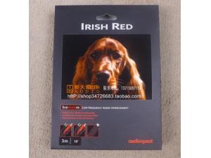 美国线圣 AQ Irish Red 爱尔兰红 低音炮线 3米 全新威达行货