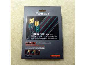 美国Audioquest线圣 AQ Forest森林 USB 2.0线 全新威达行货