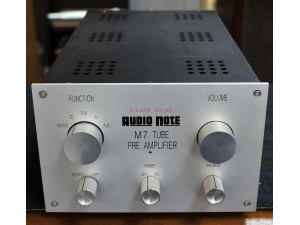 （已售出）英国Audio Note silver sound M7银系列高端前级