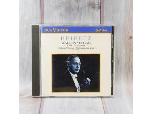 海菲兹 heifetz 沃尔顿 埃尔加 小提琴协奏曲 RCA西德银圈首版CD