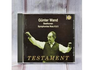 testament 君特旺德 gunter wand 贝多芬交响曲2+5 CD