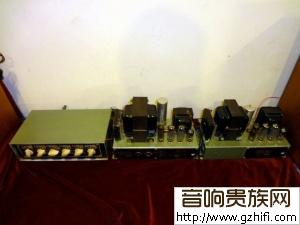 一套英国DYNATRON经典古董胆前、胆后级系统-已出