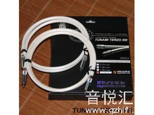 电之皇者oyaide欧亚德TUNAMI TERZO RR 单晶铜 rca 信号线