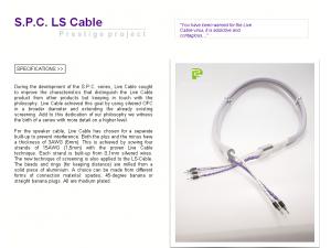 荷兰 live cable 现场拉阔 spc 喇叭线